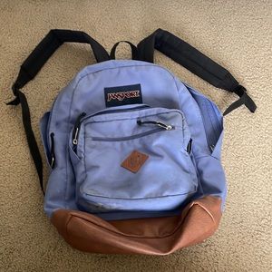 Purple Jansport Full Sized Backpack